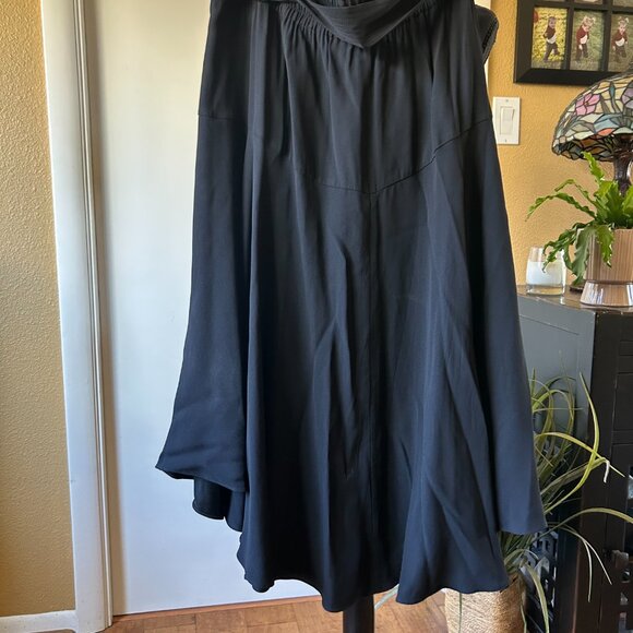 A.L.C. Black Midi Skirt Size: 10 - Picture 2 of 3